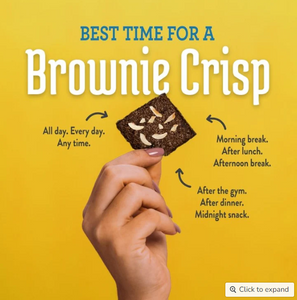 Natural Heaven - Bantastic - Coconut-Flavored Brownie Crisps: Sugar-Free Snack - 1 count, 3oz (90g) - Keto & Dairy FREE