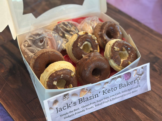 Keto Variety Doughnuts🍩Keto Donuts - Gluten Free, Sugar Free, Low Carb & Keto Approved