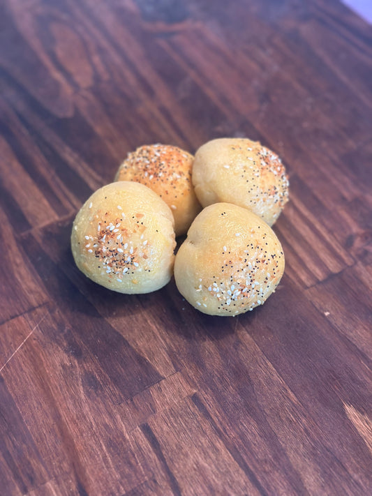 Keto Everything Bagel Bombs - Copy Cat Dunkin Donuts Keto Bagel Bites - Gluten Free, Sugar Free, Low Carb & Keto Approved