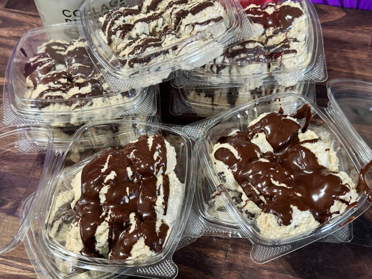 Keto Collagen Cookie Dough - EGG FREE, Dairy Free, Gluten Free, Sugar Free, Low Carb & Keto Approved