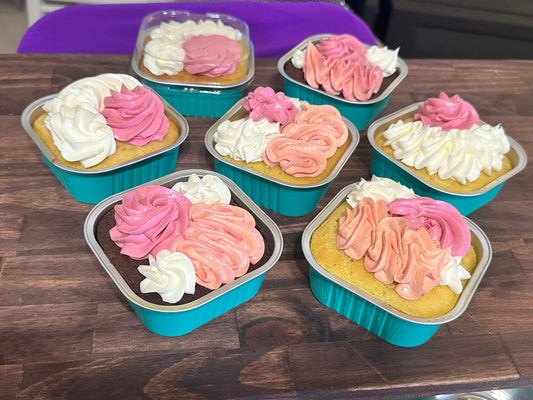 Keto Mini Cake- Vanilla Cake, Chocolate Cake or Birthday Cake - Gluten Free, Sugar Free, Low Carb, Keto & Diabetic Friendly