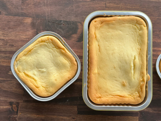 Keto OOey Gooey Butter Cake - Gluten Free, Sugar Free, Low Carb, & Keto Approved