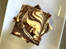 Load image into Gallery viewer, Keto Fudgy Brownies - Salted Caramel Cheesecake Brownies - Gluten Free, Sugar Free, Low Carb &amp; Keto Approved
