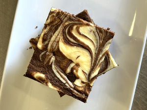 Keto Fudgy Brownies - Salted Caramel Cheesecake Brownies - Gluten Free, Sugar Free, Low Carb & Keto Approved