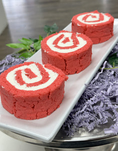 Keto Strawberry Swiss Roll - Gluten Free, Sugar Free, Low Carb & Keto Approved