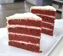 Load image into Gallery viewer, IN STORE ONLY - Keto Red Velvet Cake - By the Slice - Gluten Free, Sugar Free, Low Carb, Keto &amp; Diabetic Friendly
