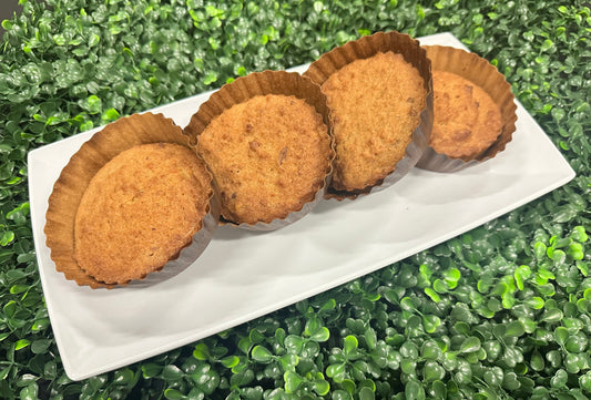 Keto Carrot Cake Muffin - Gluten Free, Sugar Free, Low Carb & Keto Approved