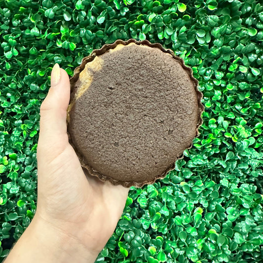 Keto Chocolate Peanut Butter Stuffed Muffin  - Gluten Free, Sugar Free, Low Carb & Keto Approved