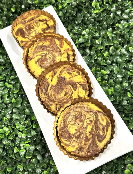 Carb Smart Fudgy Brownies - Pumpkin Cheesecake Brownie - Gluten Free, Sugar Free, Low Carb & Keto Approved