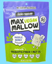 Load image into Gallery viewer, Max Mallow - Vegan Huckleberry Marshmallow - Gluten Free, Sugar Free, Dairy Free Marshmallow
