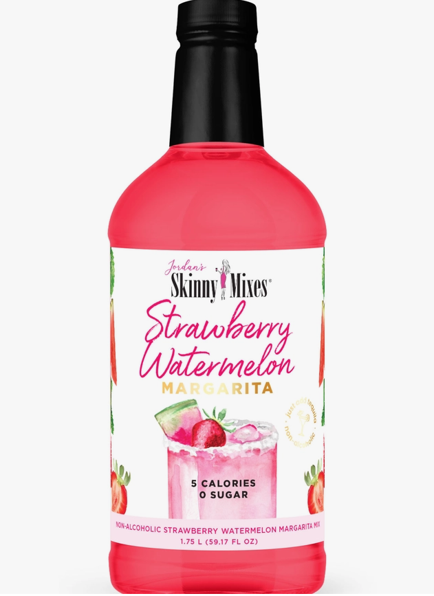 z Skinny Mixes - Strawberry Watermelon Margarita - Sugar Free Mixer - 1.75L