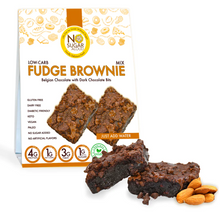 Load image into Gallery viewer, No Sugar Aloud - Fudge Brownie (Keto, Sugar Free, Vegan, Low Carb, Paleo, Dairy Free &amp; Gluten Free)
