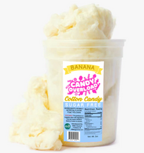 Load image into Gallery viewer, Mitten Gourmet - Banana, Sugar Free Cotton Candy (2 oz) - Gluten Free, Sugar Free, Low Carb &amp; Keto Approved
