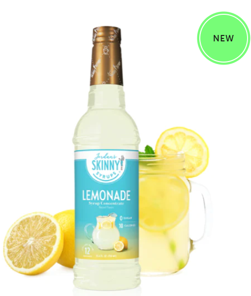 Skinny Mixes - Sugar Free Lemonade Concentrate - 10 Calories, 0 Sugar, 2g Carbs