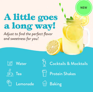 Skinny Mixes - Sugar Free Lemonade Concentrate - 10 Calories, 0 Sugar, 2g Carbs
