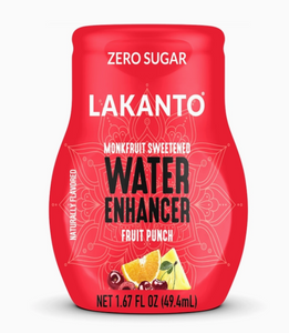 Lakanto - Water Enhancer - Fruit Punch, 1.67 oz - Gluten Free, Sugar Free & Low Carb
