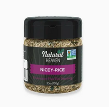 Load image into Gallery viewer, Natural Heaven - Nicey Rice Seasoning, 3.5 oz - Gluten Free, Plant Based, Low Carb, Paleo &amp; Keto Approved
