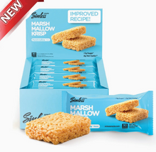 Load image into Gallery viewer, Better than Good Foods - Sinless Low Carb Marshmallow Krisp Bar - Gluten Free, High Protein, GMO Free, Nut Free
