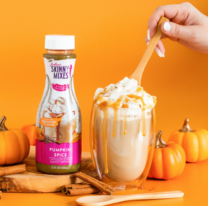 Skinny Mixes - Pumpkin Spice Sauce - 0 Calories, 0 Sugar, 0 Carbs & Keto Approved