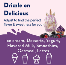 Load image into Gallery viewer, Skinny Mixes - Unicorn Sauce - 0 Calories, 0 Sugar, 0 Carbs &amp; Keto Approved
