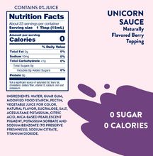 Load image into Gallery viewer, Skinny Mixes - Unicorn Sauce - 0 Calories, 0 Sugar, 0 Carbs &amp; Keto Approved
