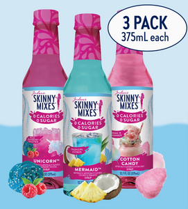 Skinny Mixes - Fantasy Collection Syrup Trio Gift Set - Gluten Free, Sugar Free, Low Carb