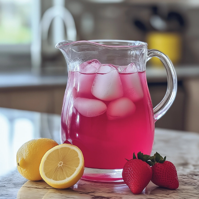 Skinny Mixes - Strawberry Pink Lemonade Concentrate - 10 Calories, 0 Sugar, 2g Carbs