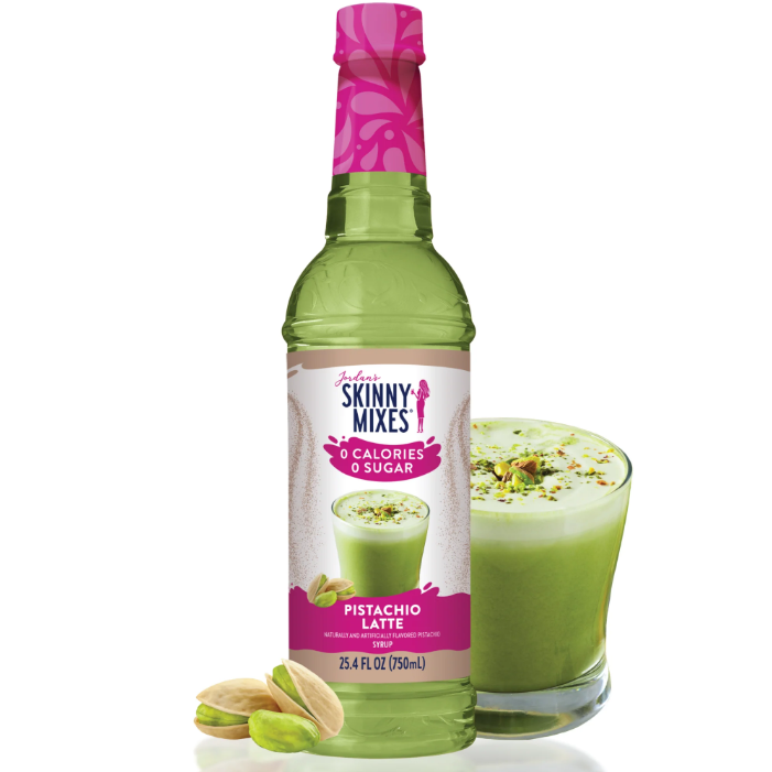 Skinny Mixes - Pistachio Syrup - 0 Calories, 0 Sugar, 0 Carbs & Keto Approved