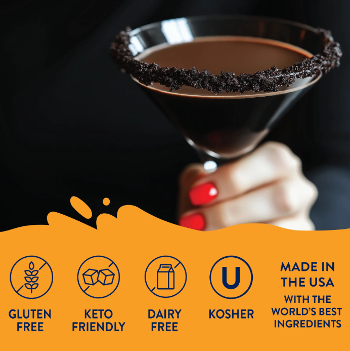 Skinny Mixes - Voodoo Cookies n'Creme Syrup - 0 Calories, 0 Sugar, 0 Carbs & Keto Approved