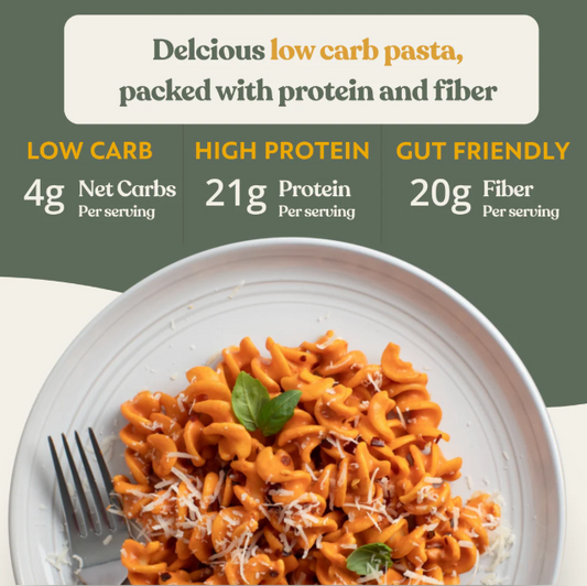 Chef's Kiss - Lupin Pasta - Rotini - Gluten Free, Low Carb, Keto Approved, High Protein