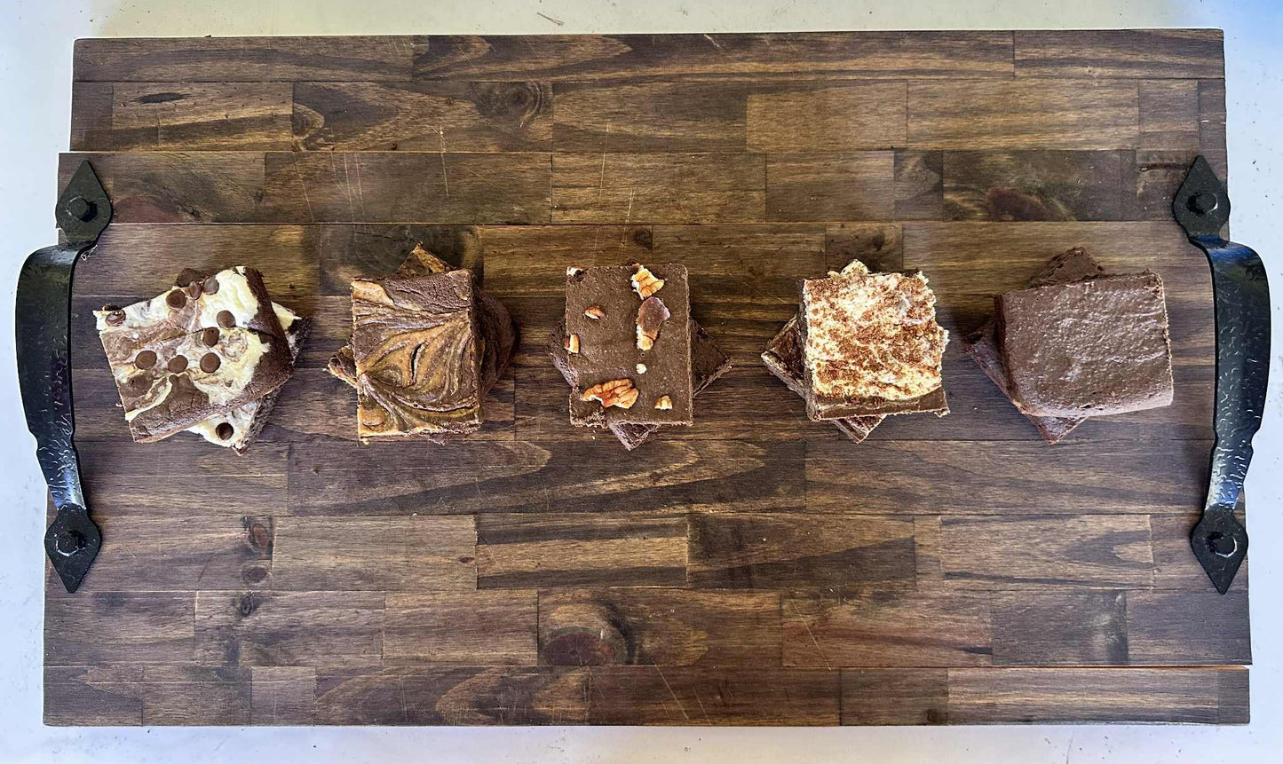 Carb Smart Fudgy Brownies - Salted Caramel Cheesecake Brownies - Gluten Free, Sugar Free, Low Carb & Keto Approved