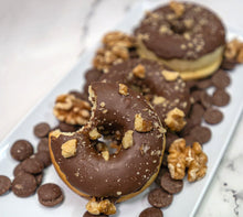 Load image into Gallery viewer, Keto Banana Nut Doughnuts - Keto Donuts - Gluten Free, Sugar Free, Low Carb &amp; Keto Approved
