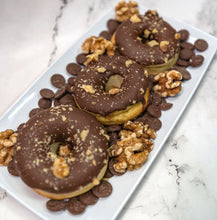 Load image into Gallery viewer, Keto Banana Nut Doughnuts - Keto Donuts - Gluten Free, Sugar Free, Low Carb &amp; Keto Approved
