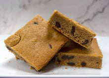 Load image into Gallery viewer, Keto Peanut Butter Blondie Bars - Peanut Butter Brownies - NUT FREE, Gluten Free, Sugar Free, Low Carb &amp; Keto Approved
