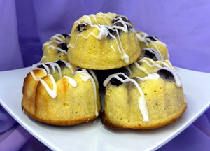 Keto Blueberry Lemon Bundt Cake - Keto Bundt Cakes -Gluten Free, Sugar Free, Low Carb & Keto Approved
