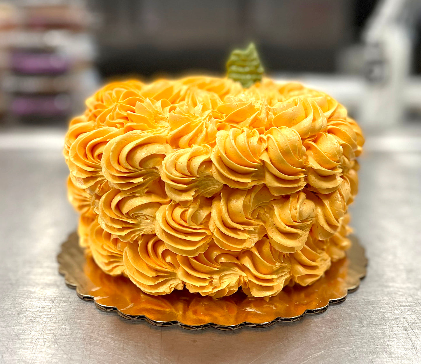 PICK UP ONLY - Carb Smart Pumpkin Cake, Slice or Whole Cake- Gluten Free, Sugar Free, Low Carb & Keto Approved (Copy)