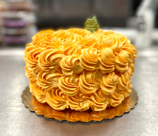 PICK UP ONLY - Carb Smart Pumpkin Cake, Slice or Whole Cake- Gluten Free, Sugar Free, Low Carb & Keto Approved (Copy)