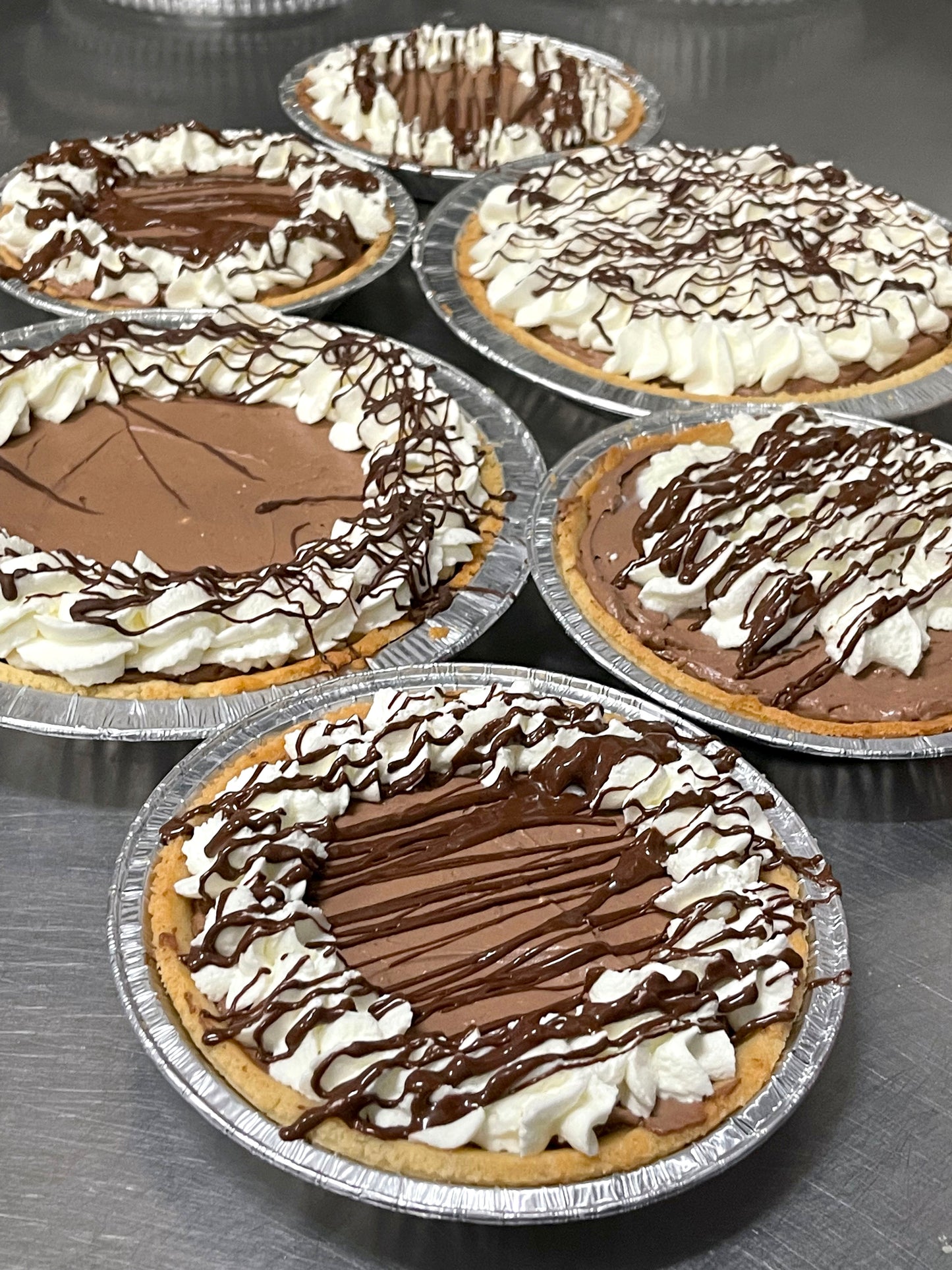 PICK UP ONLY - Carb Smart Peanut Butter Cream Pie, Mini Pie or 9" Pie **Seasonal** - Gluten Free, Sugar Free, Low Carb & Keto Approved