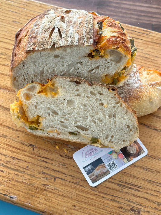 Sourdough Loaf - Caramelized Onion - Gut Healthy, Long Fermentation
