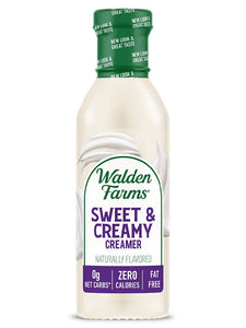Walden Farms - Sweet Cream Coffee Creamer - Gluten Free, Sugar Free, ZERO Carb, VEGAN & Keto Approved