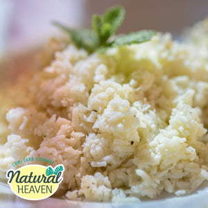 Natural Heaven - White Rice - Keto, Gluten Free, Sugar Free, Low Carb, Paleo, Plant Based, Vegan