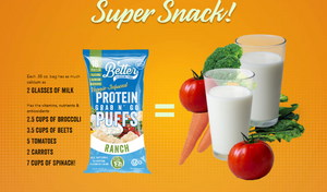 Better than Good Foods - Ranch Puffs, Grab N' Go Bag - Gluten Free, Sugar Free, High Protein, GMO Free, Nut Free