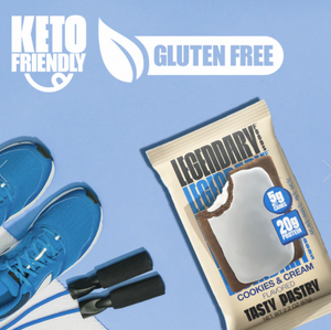 Legendary Foods - Cookies & Cream | Protein Pastry - Gluten Free, Sugar Free, Low Carb, Keto Friendly