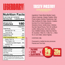 Load image into Gallery viewer, Legendary Foods - Tasty Pastry -Strawberry Cake Style - Gluten Free, Sugar Free, Low Carb &amp; Keto Approved
