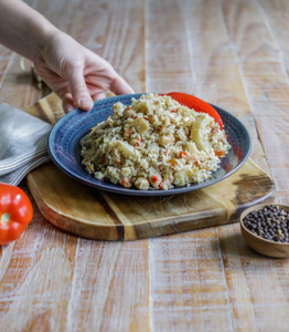 Natural Heaven - Ready Meal, Mediterranean Keto Bowl - Keto, Gluten Free, Vegan, Low Carb, Paleo, Plant Based, Sugar Free