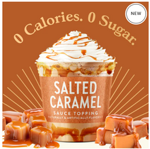 Load image into Gallery viewer, Skinny Mixes - Salted Caramel Sauce - 0 Calories, 0 Sugar, 0 Carbs &amp; Keto Approved
