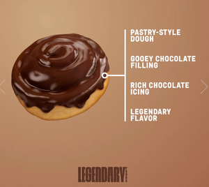 Legendary Foods - Chocolate | Protein Sweet Roll - Gluten Free, Sugar Free, Low Carb & Keto Approved