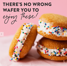 Load image into Gallery viewer, HighKey - Wafers: Vanilla (2oz) - Keto Wafer - Gluten Free, Sugar Free, Low Carb &amp; Keto Approved
