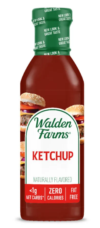 Walden Farms - Ketchup - Gluten Free, Sugar Free, ZERO Carb, VEGAN & Keto Approved