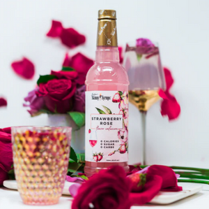Skinny Mixes - Strawberry Rose, Flavor Infusion - 0 Calories, 0 Sugar, 0 Carbs & Keto Approved
